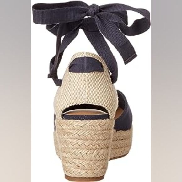 (37-4241) Amazon Essentials Women's Mid Wedge Espadrille Sz 11 - Picture 5 of 9